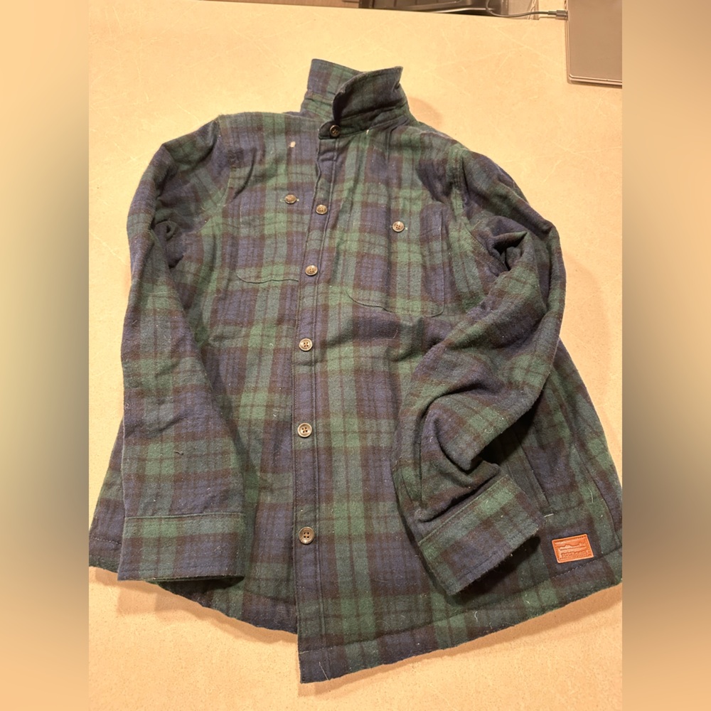 Fleece lined LL Bean button down - image 1